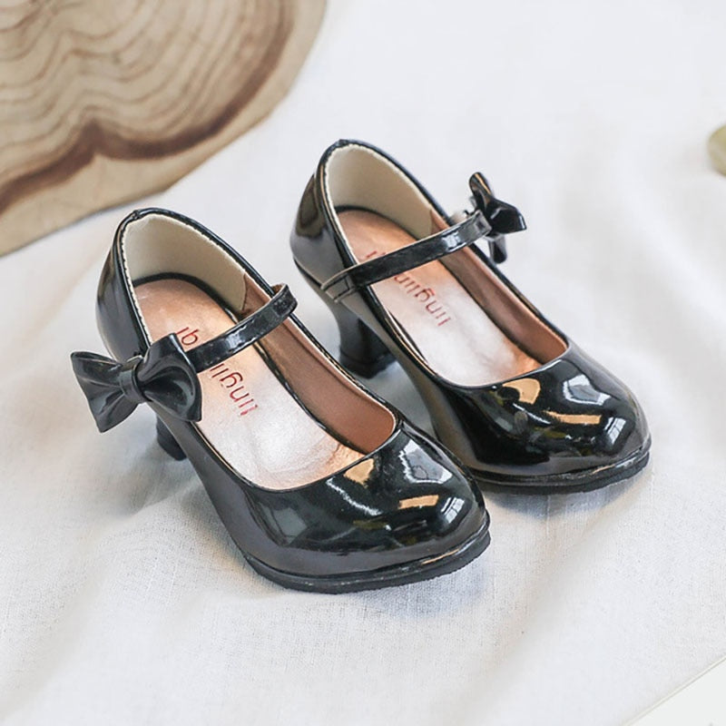 Princess Slipper - Glitter Black