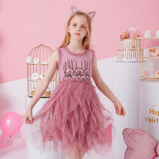 Girls Party Dress (3T-8)