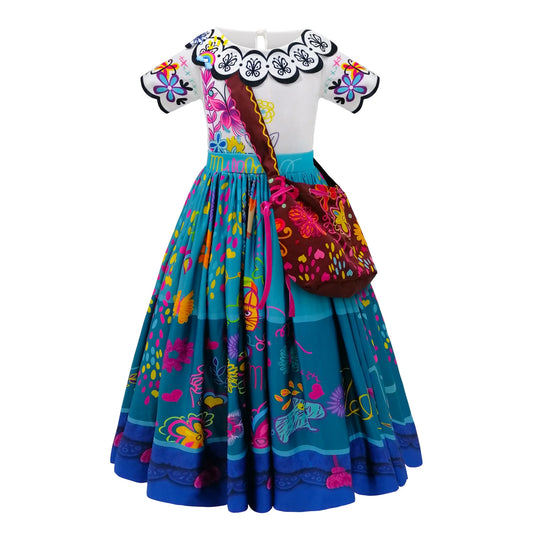 Encanto Mirabel Inspired Halloween Dress(4T-10)