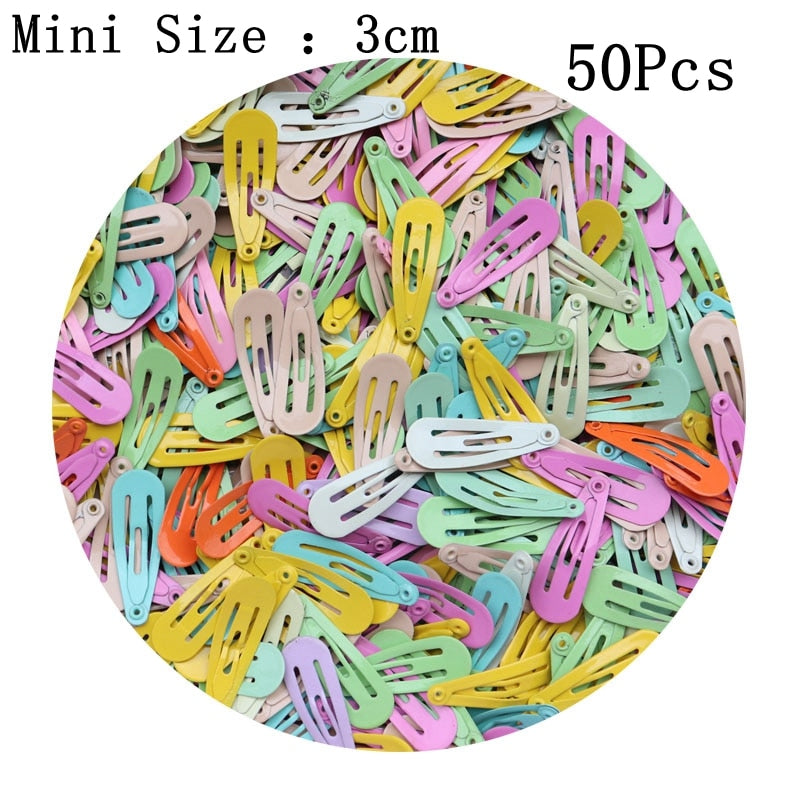 30-Piece Assorted Hair Clips (Multiple Colors & Shapes)