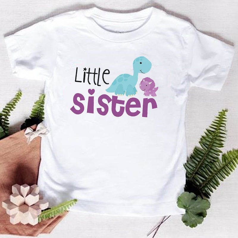 Matching Sibling T-Shirts (Size 8-12)