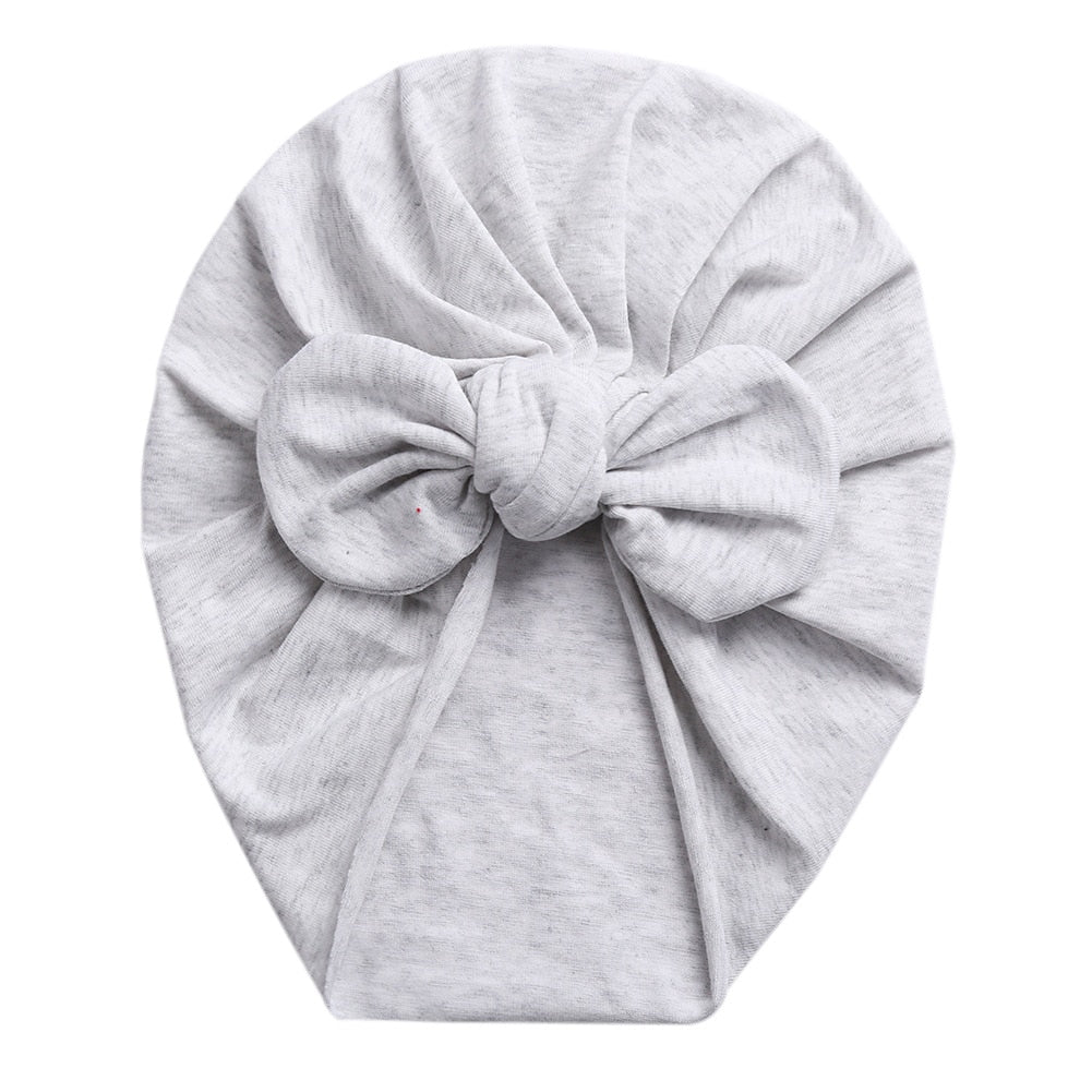 Baby Girl Bow Turban (Multiple Color Options)