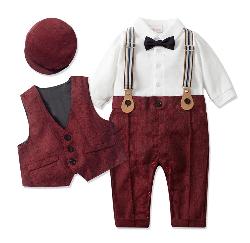 Boy’s Gentleman Set (Sizes 18m-3T) Multiple Color Options