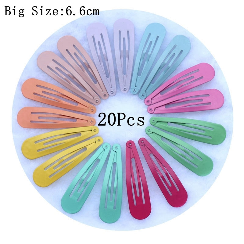 30-Piece Assorted Hair Clips (Multiple Colors & Shapes)