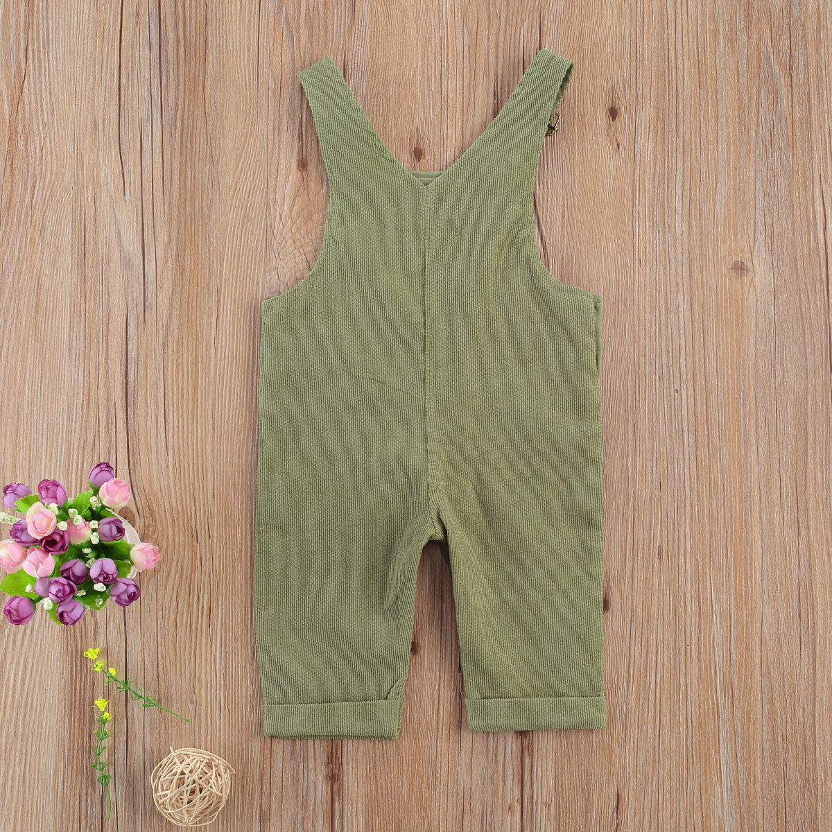 Unisex Corduroy Overalls (3-18m)